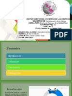 Gestión calidad total y rendimiento empresarial