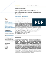 The Impact of Baitul Maal Wa Tamwil On Household Welfare: Empirical Evidence From Indonesia