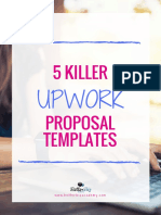 5 Sample Upwork Proposal Templates
