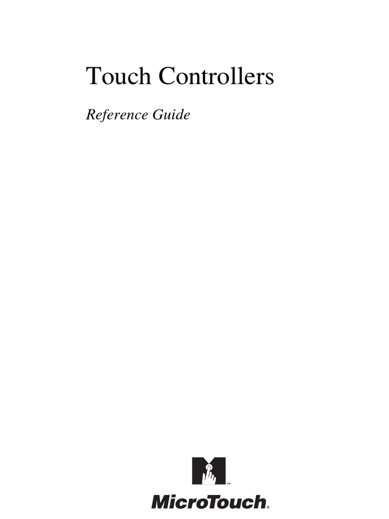 Touch Controllers: Reference Guide | PDF | Touchscreen | Ascii