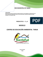 Modelo Centro de Educación Ambiental de Tarija