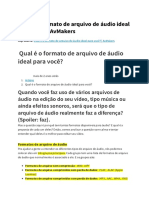 Qual É o Formato de Arquivo de Áudio Ideal para Você AvMakers