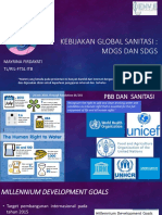 1.2 Kebijakan Global Sanitasi I - MDGs Dan SDGs - 290821