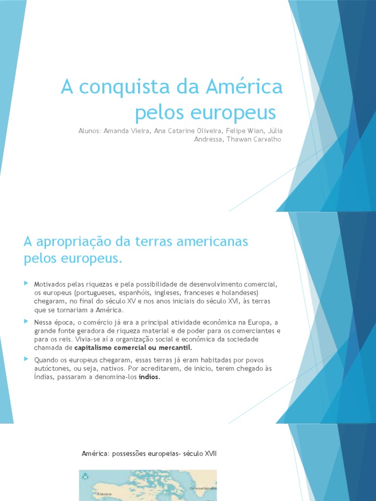 Impacto da Conquista Europeia na América | PDF | Américas | Império Inca