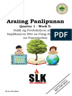AP 9 Q1 WK5 SalikNgProduksiyonAtAngImplikasyonNitoSaPang-Araw-ArawNaPamumuhay