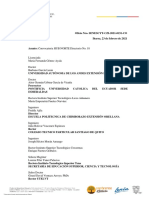 Convocatoria HUB Norte Directorio No. 18