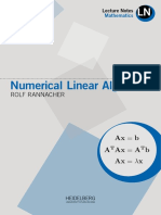 Numerical Linear Algebra