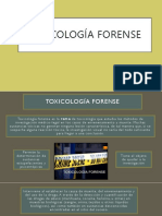 Toxicología Forense