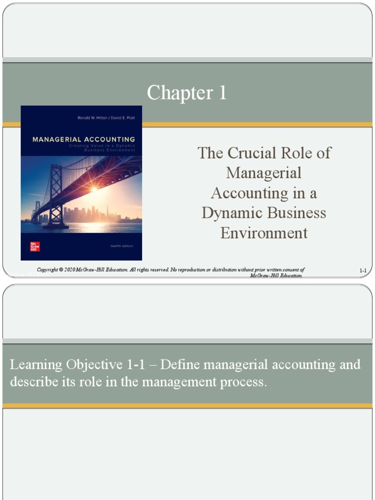 The Crucial Role of Managerial Accounting in A Dynamic Business ...