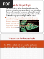 Historia de La Fitopatologia
