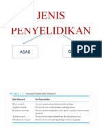 Topik 1c - Jenis Penyelidikan