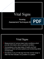 Vital Signs: Nursing Assessment Techniques Module