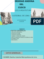 CATEDRAL DE LIMA - Arquitectura