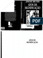 Bruner Jerome 1997 Atos de Significaaopdf PDF Free