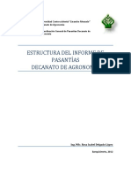 Estructura Informe Pasantías Agronomía UCLA