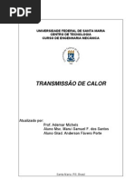 UFSM - Transmissao de Calor - Prof. Ademar Michels