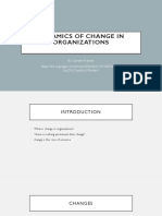 Dynamics of Change in Organizations: by Ganesh Pranesh Hq23Nc3Wb0Xl97Hkfahv