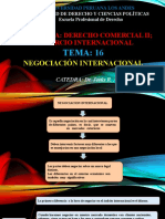 Tema 16, Negociación Internacional