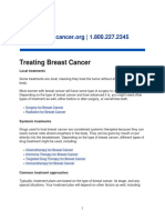 Treating Breast Cancer: Local Treatments