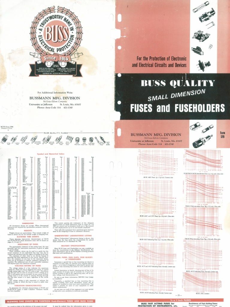 Buss Fuses Catalog 569 PDF