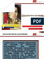 Educacion Inicial Bolivariana