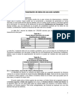 Distribución de frecuencias: Presentación de datos cuantitativos