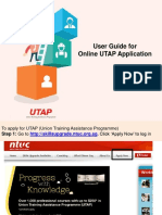UTAP Step-by-Step Application Guide