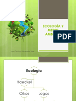 Diapositivas 1bim Ecología y Medio Ambiente Amb713 Gr1