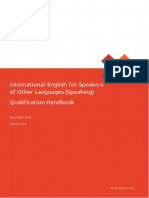 Qualification Handbook IESOL Speaking
