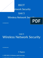Bscit Network Security Unit 5 Wireless Network Security: Ns-U4-Wireless-Nw-Sec