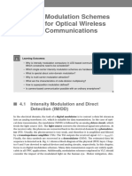 Modulation Schemes For Optical Wireless Communications: 4.1 Intensity Modulation and Direct Detection (IM/DD)