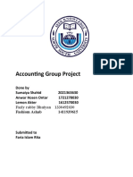 Accounting Group Project