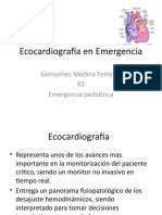 Ecocardiografía en Emergencia'geno 1