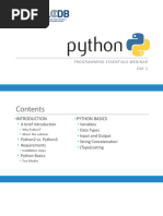 Programming Essentials Webinar Day 1