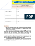 Activity 4 - The Teaching-Learning Resources, ICT, and The Curriculum