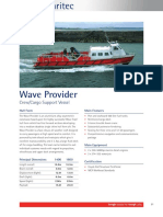Wave Provider: Crew/Cargo Support Vessel