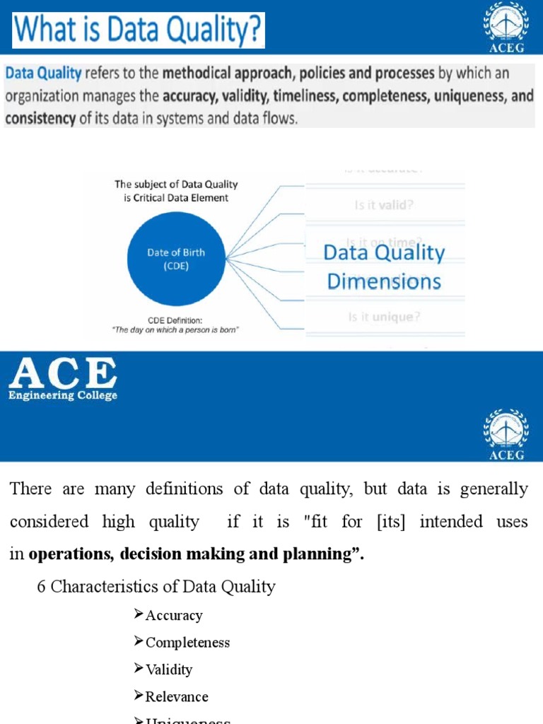 Data Quality | PDF | Outlier | Data