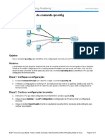 9.2.2.2 Packet Tracer - Using The Ipconfig Command