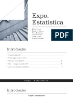 Expo. Estatistica Slide