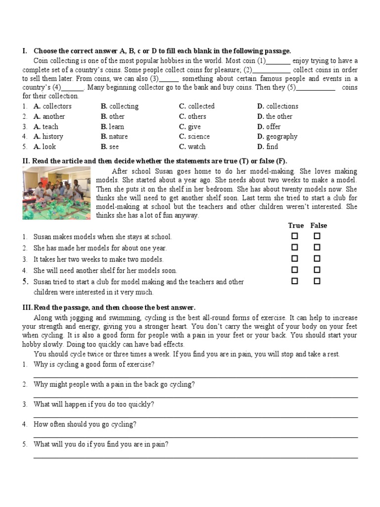 Grade 7 English Unit 1 Lesson 4 Activities | PDF | Social Science ...