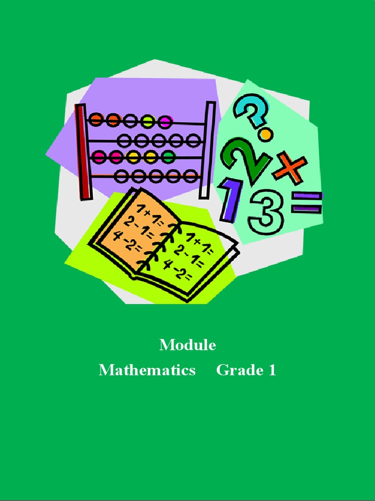 Grade 1 Mathematics Module: Quarter 1 | PDF