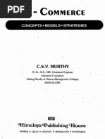 C - Commerce Concepts Models Strategies C.S.V. Murthy