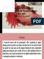 Case Presentation Obstetrics & Gynecology Rumc: Attending: Dr. Shats