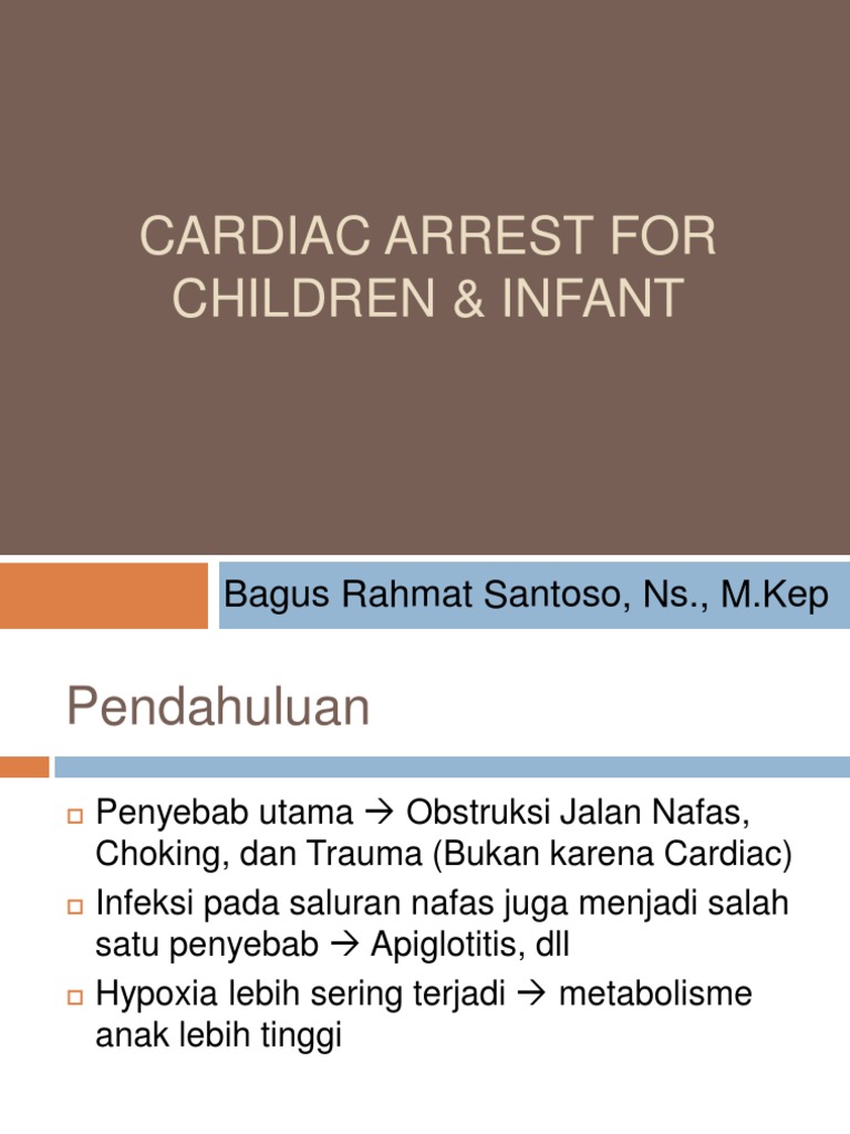 BLS Pediatrik untuk Anak dan Bayi | PDF