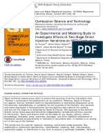 Combustion Science and Technology: Click For Updates