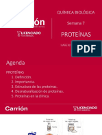 Semana 7 - QB - Proteinas