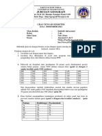 STATISTIK UJIAN