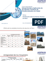Tema:: Interpretación y Aplicación de Las Normas Técnicas de Establecimientos de Salud