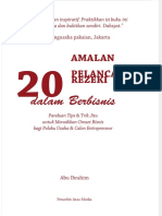 20 Amalan Pelancar Rezeki