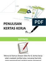 Penulisan Kertas Kerja